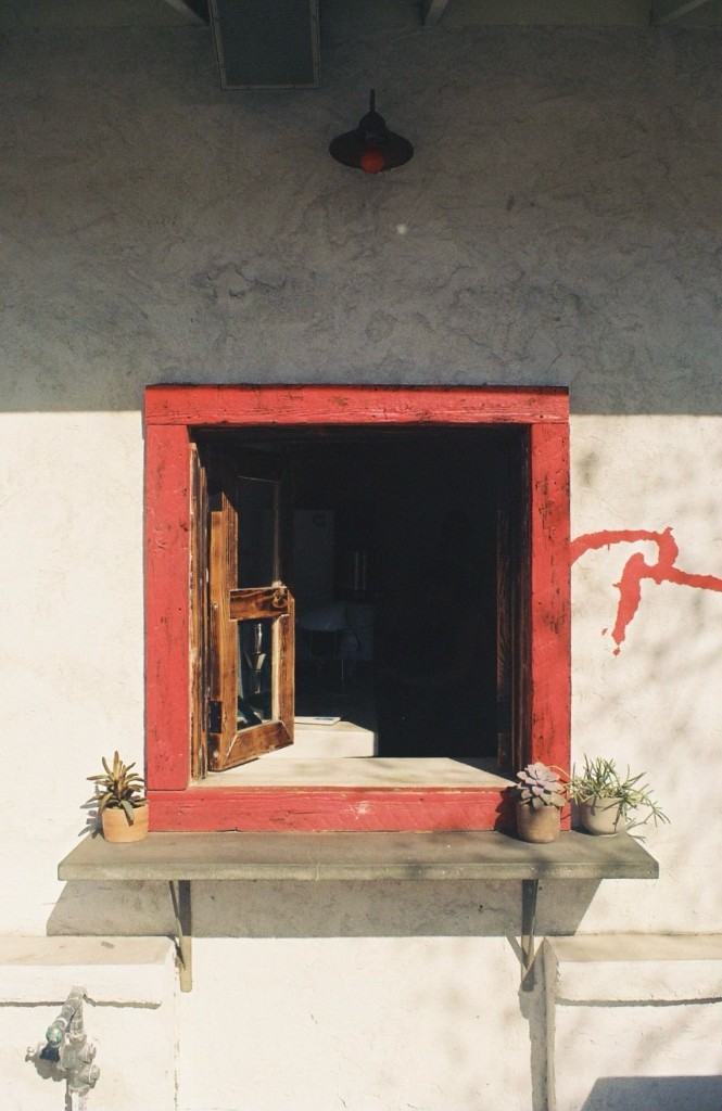 Red Window Coffee exterior window